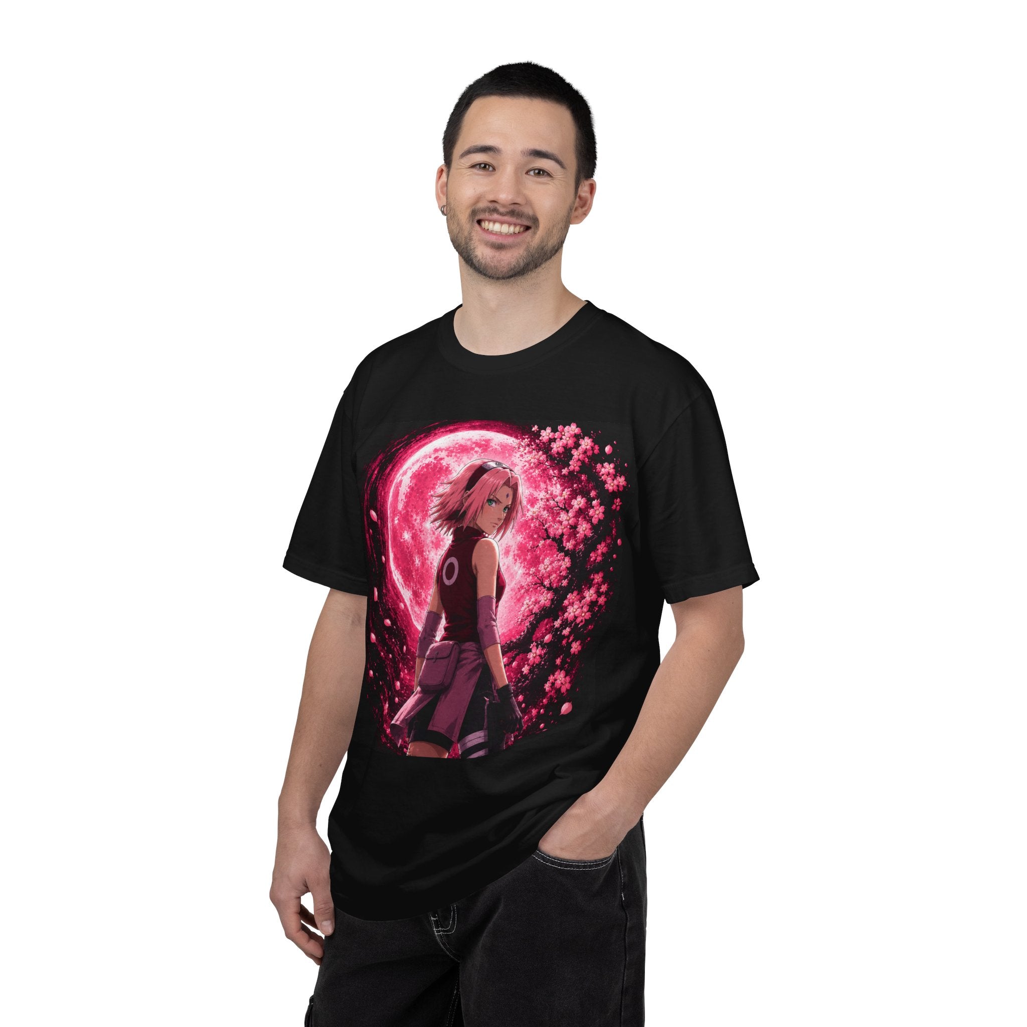 Sakura Cherry Blossom Moon T-Shirt