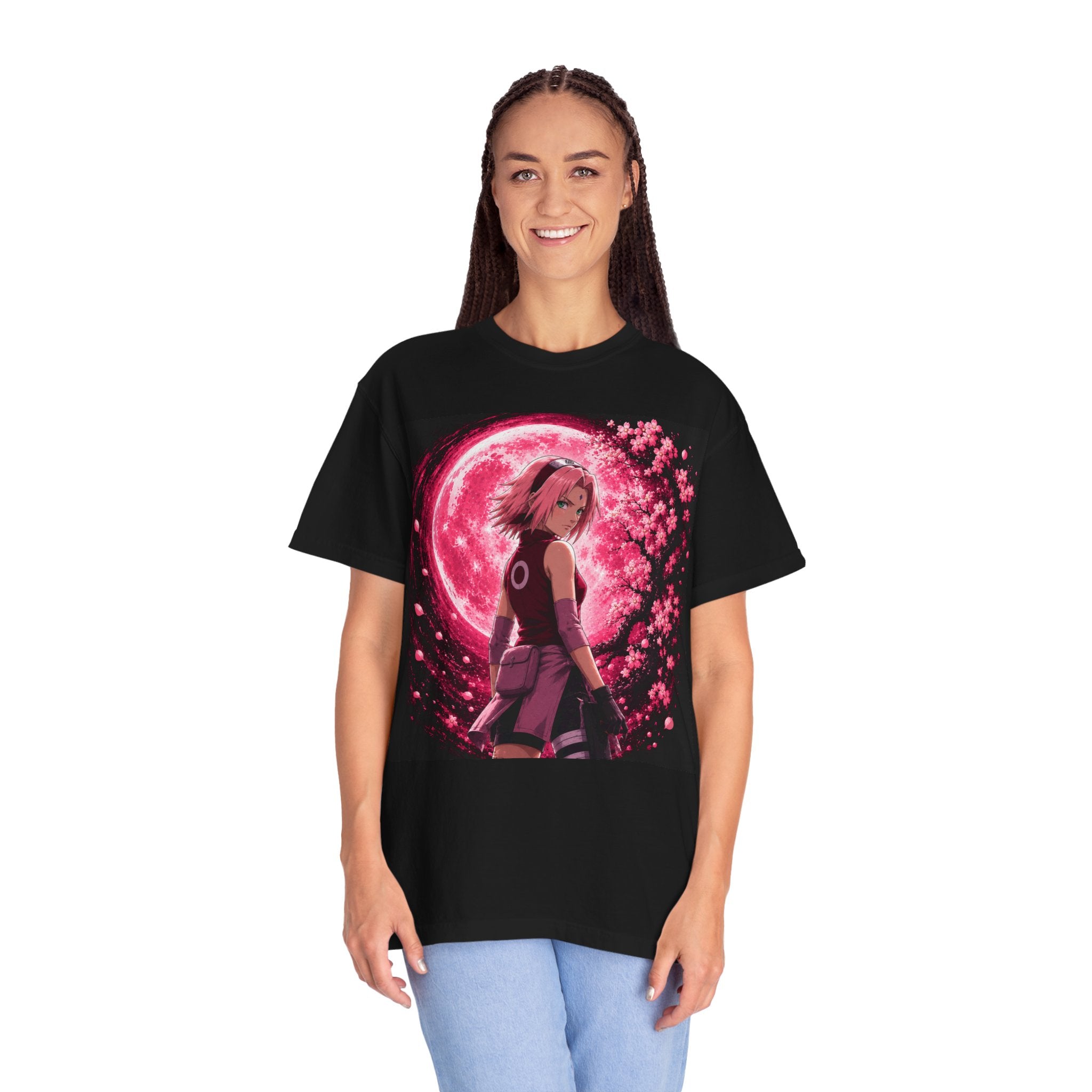 Sakura Cherry Blossom Moon T-Shirt