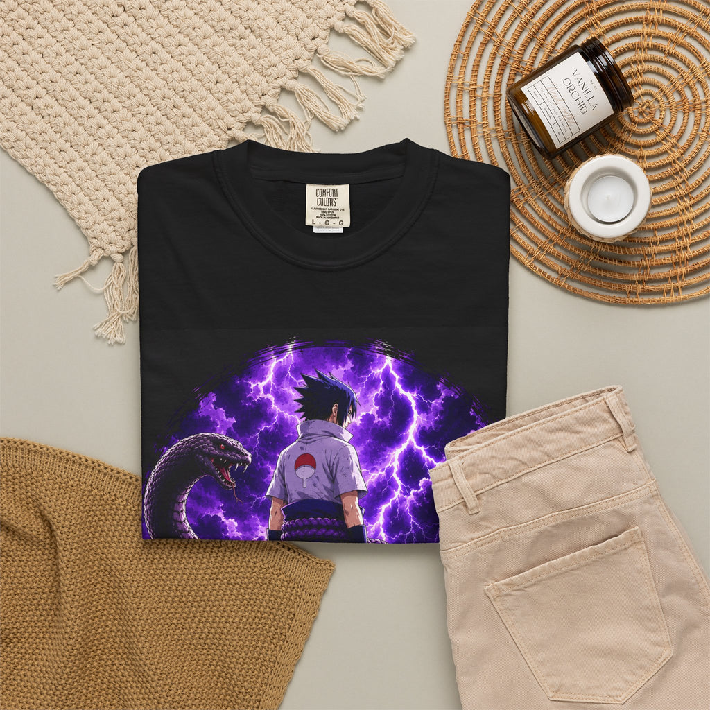 Sasuke Lightning Storm T-Shirt