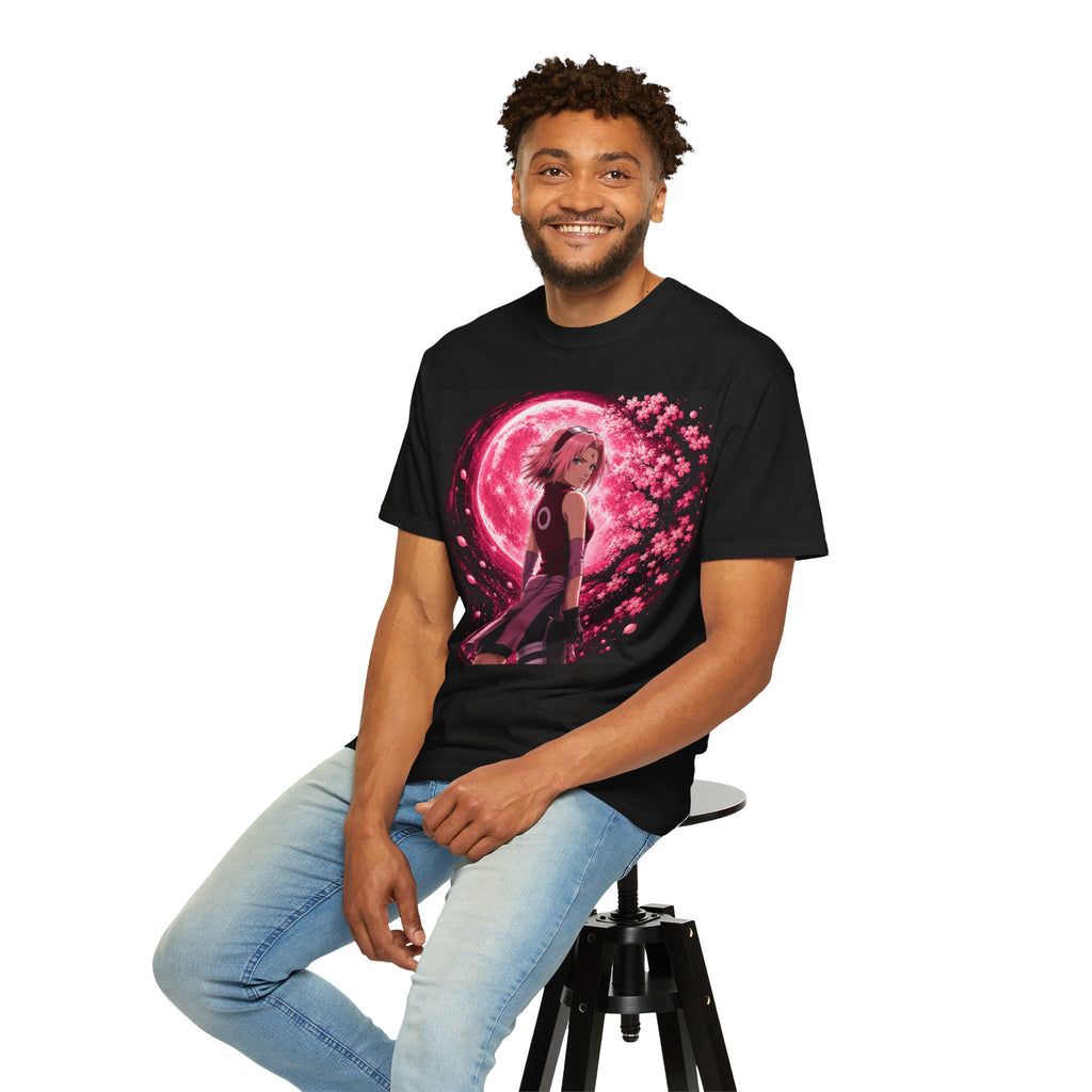 Sakura Cherry Blossom Moon T-Shirt