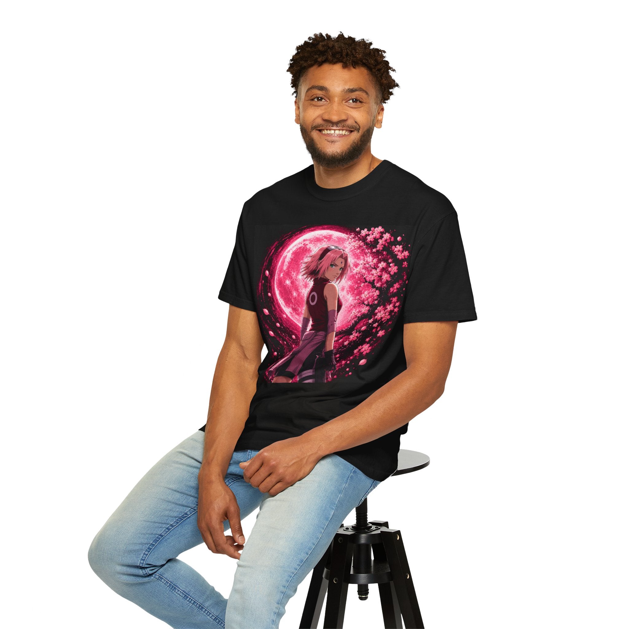 Sakura Cherry Blossom Moon T-Shirt