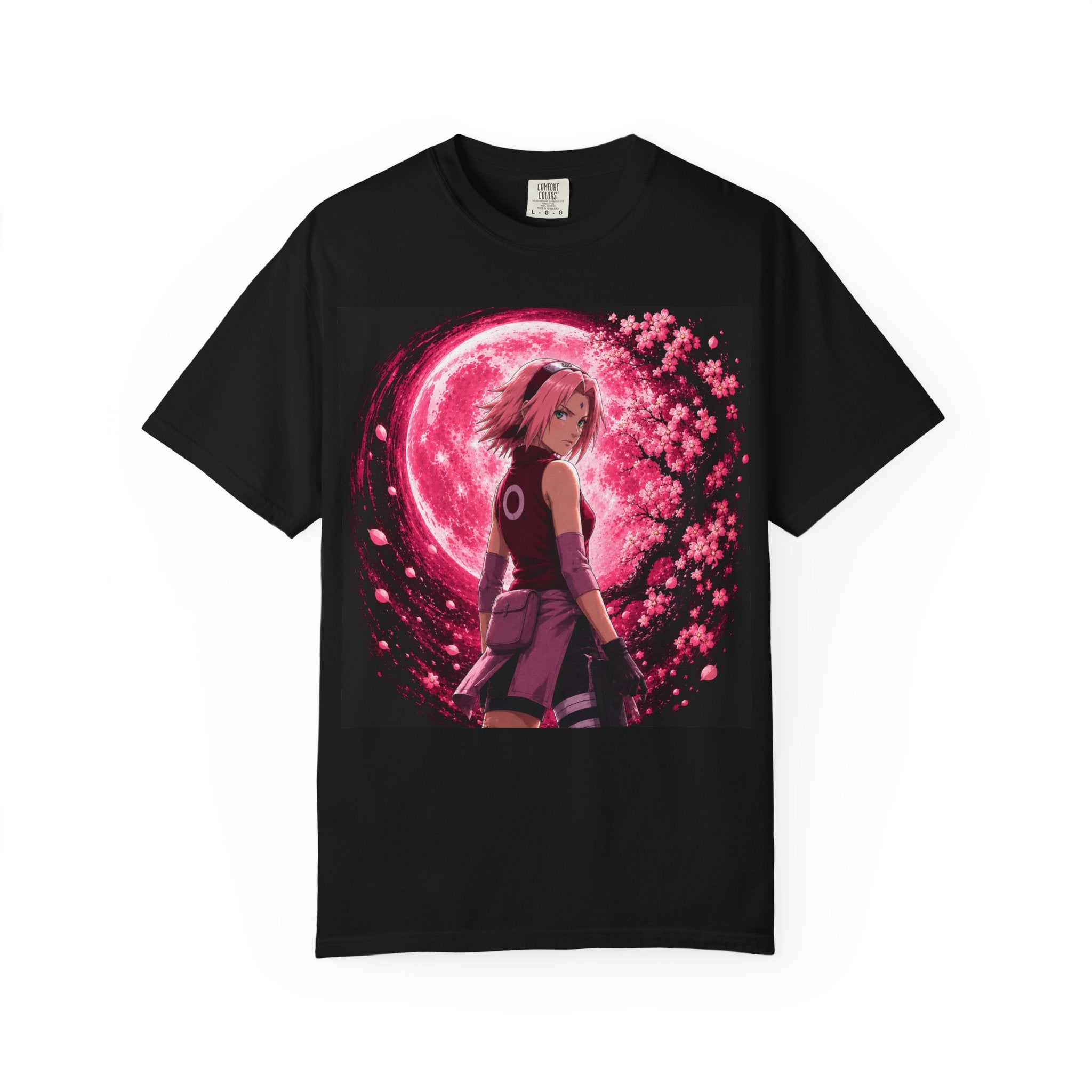 Sakura Cherry Blossom Moon T-Shirt