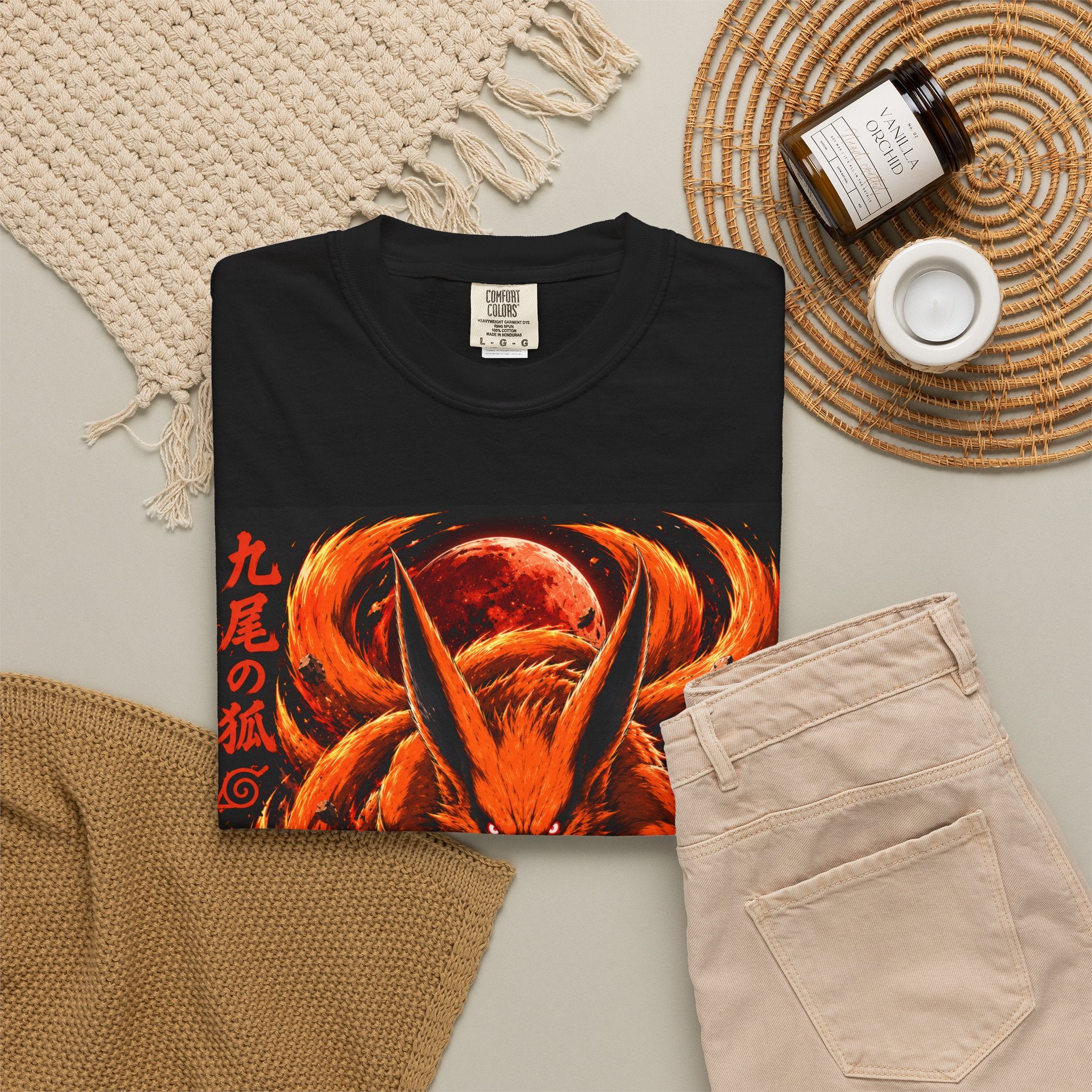 Kurama Nine Tailed Fox T-Shirt