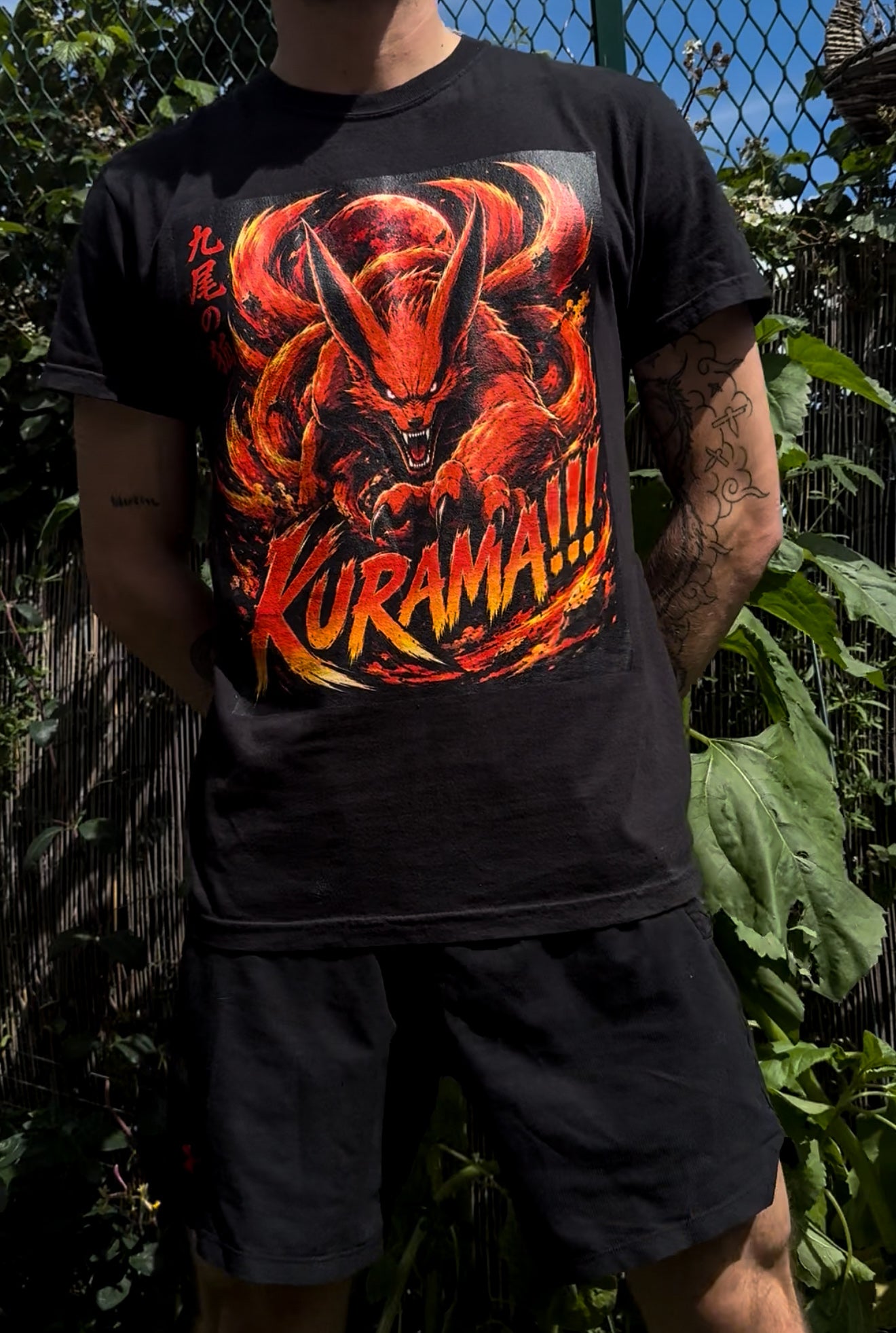 Kurama Nine Tailed Fox T-Shirt